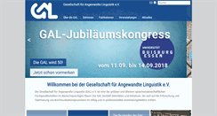 Desktop Screenshot of gal-ev.de